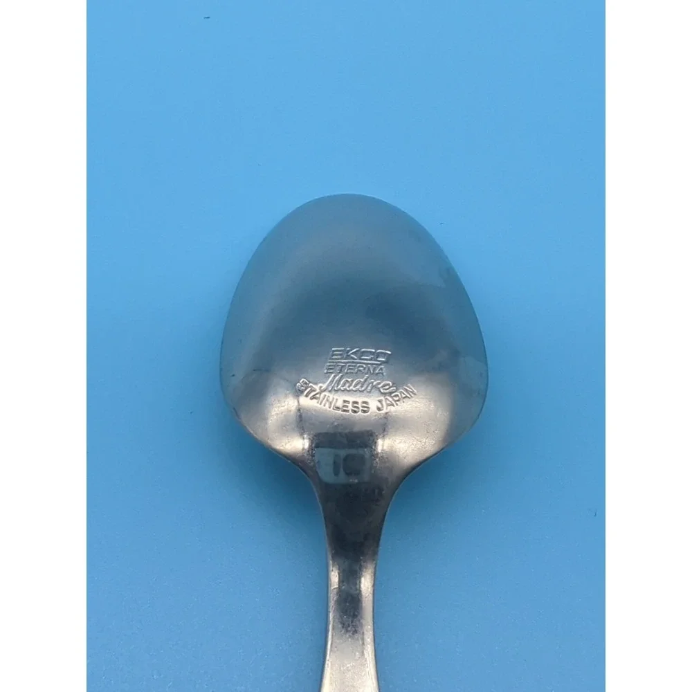 EKCO Eterna Madre Stainless Steel Flatware Japan- Set Of 10 Teaspoons